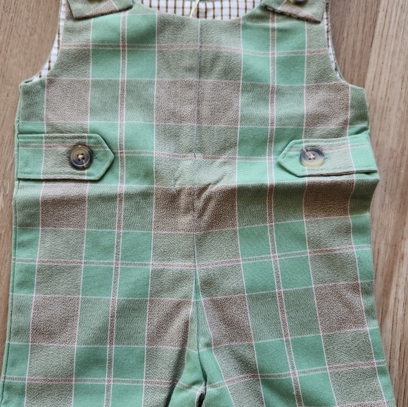 NWT Beaufort Bonnet Company TBBC Jack Keene Jon Jon Mirador Place Plaid Green - Picture 3 of 3